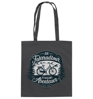 JEDE Fahrradtour IST EIN KLEINES Abenteuer Inspirierendes Outdoor Design - Baumwolltasche Bright Lights Arts