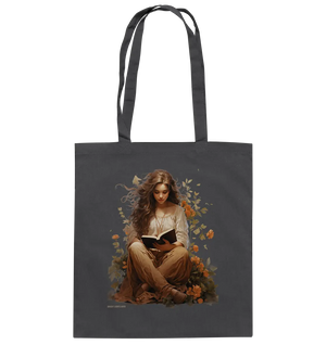 Lesen & Natur – Friedliches Design für Bücher- und Naturliebhaber - Baumwolltasche Bright Lights Arts