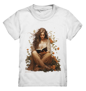 Lesen & Natur – Friedliches Design für Bücher- und Naturliebhaber - Kids Premium Shirt Bright Lights Arts