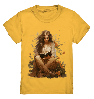 Lesen & Natur – Friedliches Design für Bücher- und Naturliebhaber - Kids Premium Shirt Bright Lights Arts