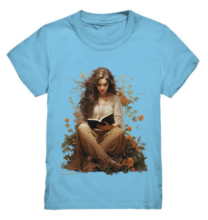 Lesen & Natur – Friedliches Design für Bücher- und Naturliebhaber - Kids Premium Shirt Bright Lights Arts