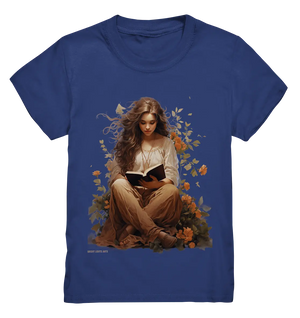 Lesen & Natur – Friedliches Design für Bücher- und Naturliebhaber - Kids Premium Shirt Bright Lights Arts