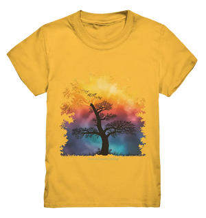 Licht & Schatten – Magische Baumlandschaft mit Sternbild - Kids Premium Shirt - Bright Lights Arts