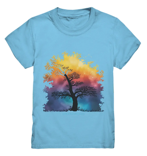 Licht & Schatten – Magische Baumlandschaft mit Sternbild - Kids Premium Shirt - Bright Lights Arts