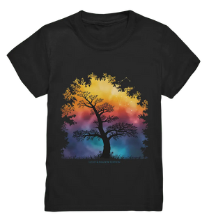 Licht & Schatten – Magische Baumlandschaft mit Sternbild - Kids Premium Shirt - Bright Lights Arts