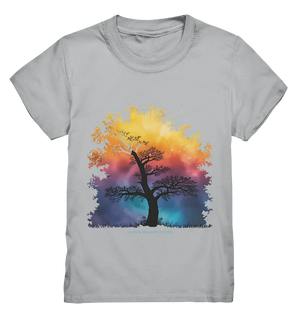 Licht & Schatten – Magische Baumlandschaft mit Sternbild - Kids Premium Shirt - Bright Lights Arts