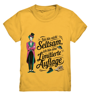 Limitierte Auflage – Pinker Smoking und Zylinder - Kids Premium Shirt Bright Lights Arts