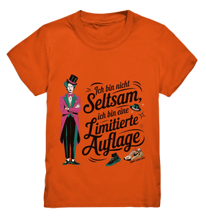 Limitierte Auflage – Pinker Smoking und Zylinder - Kids Premium Shirt Bright Lights Arts