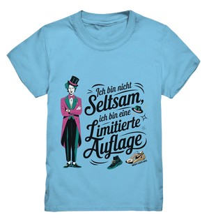 Limitierte Auflage – Pinker Smoking und Zylinder - Kids Premium Shirt Bright Lights Arts