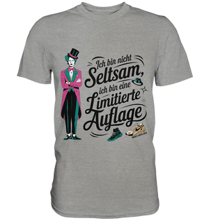 Limitierte Auflage – Pinker Smoking und Zylinder - Premium Shirt Bright Lights Arts