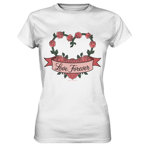 Love forever Rosenherz - Ladies Premium Shirt Bright Lights Arts