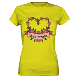 Love forever Rosenherz - Ladies Premium Shirt Bright Lights Arts