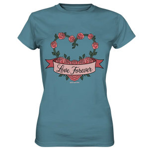 Love forever Rosenherz - Ladies Premium Shirt Bright Lights Arts