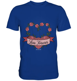 Love forever Rosenherz - Premium Shirt Bright Lights Arts