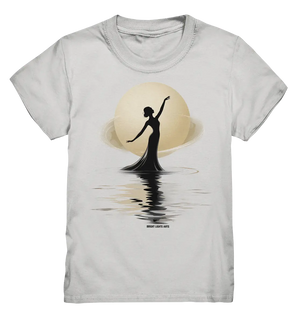 Lunar Elegance The Dancer's Glow - Kids Premium Shirt Bright Lights Arts