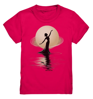 Lunar Elegance The Dancer's Glow - Kids Premium Shirt Bright Lights Arts