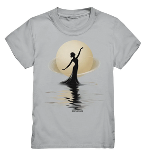 Lunar Elegance The Dancer's Glow - Kids Premium Shirt Bright Lights Arts