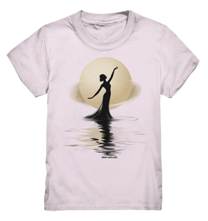 Lunar Elegance The Dancer's Glow - Kids Premium Shirt Bright Lights Arts