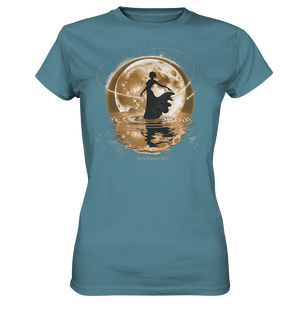 Lunar Elegance The Dancer's Glow Kopie - Ladies Premium Shirt Bright Lights Arts
