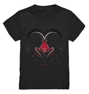 Männerliebe: Zarte Verbundenheit in Schwarz - Kids Premium Shirt Bright Lights Arts