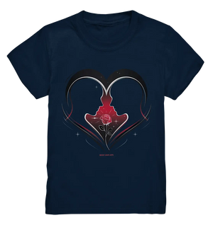 Männerliebe: Zarte Verbundenheit in Schwarz - Kids Premium Shirt Bright Lights Arts