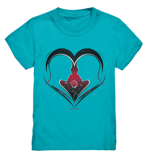 Männerliebe: Zarte Verbundenheit in Schwarz - Kids Premium Shirt Bright Lights Arts