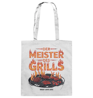 Meister des Grills – Flammendes Grillrost - Baumwolltasche Bright Lights Arts