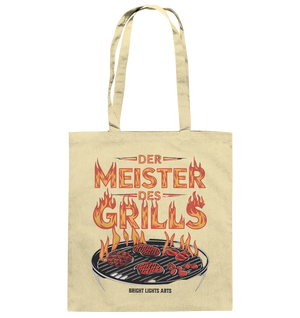 Meister des Grills – Flammendes Grillrost - Baumwolltasche Bright Lights Arts