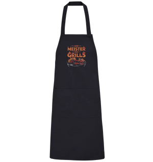 Meister des Grills – Flammendes Grillrost - Organic Grillschürze Bright Lights Arts