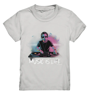 Music is Life - Lebende Energie der Musik - Kids Premium Shirt Bright Lights Arts
