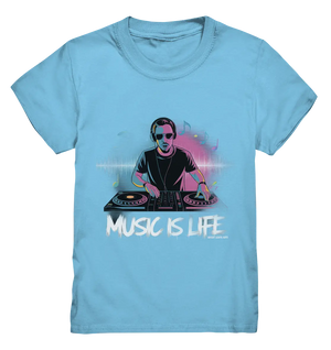 Music is Life - Lebende Energie der Musik - Kids Premium Shirt Bright Lights Arts