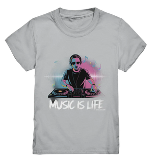 Music is Life - Lebende Energie der Musik - Kids Premium Shirt Bright Lights Arts