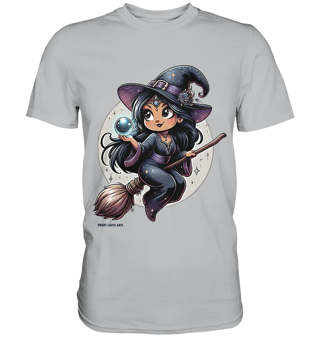 Mystische Hexenkraft – Magische Nacht voller Geheimnisse - Premium Shirt Bright Lights Arts