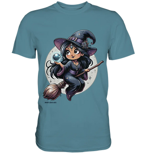 Mystische Hexenkraft – Magische Nacht voller Geheimnisse - Premium Shirt Bright Lights Arts