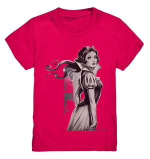 Mystische Schneewittchen – Dunkle Eleganz trifft Märchenzauber - Kids Premium Shirt Bright Lights Arts