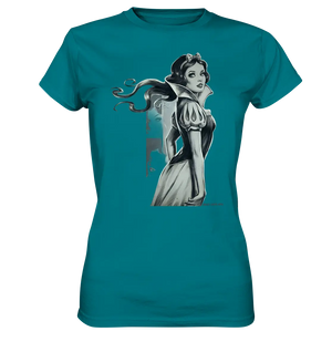 Mystische Schneewittchen – Dunkle Eleganz trifft Märchenzauber - Ladies Premium Shirt Bright Lights Arts