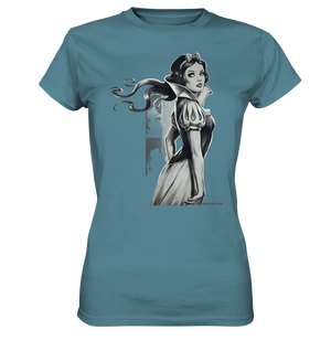 Mystische Schneewittchen – Dunkle Eleganz trifft Märchenzauber - Ladies Premium Shirt Bright Lights Arts