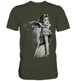 Mystische Schneewittchen – Dunkle Eleganz trifft Märchenzauber - Premium Shirt Bright Lights Arts