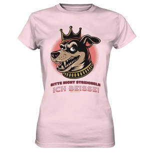 Nicht Streicheln - Ich Beiße! - Ladies Premium Shirt Bright Lights Arts