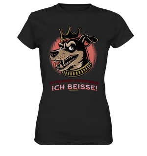 Nicht Streicheln - Ich Beiße! - Ladies Premium Shirt Bright Lights Arts