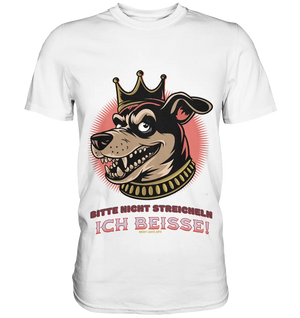 Nicht Streicheln - Ich Beiße! - Premium Shirt Bright Lights Arts