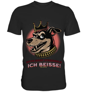 Nicht Streicheln - Ich Beiße! - Premium Shirt Bright Lights Arts
