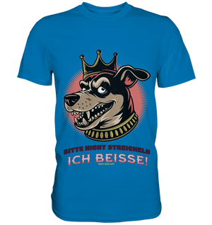 Nicht Streicheln - Ich Beiße! - Premium Shirt Bright Lights Arts