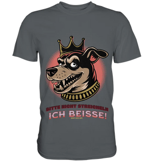 Nicht Streicheln - Ich Beiße! - Premium Shirt Bright Lights Arts