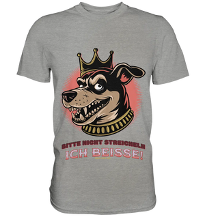 Nicht Streicheln - Ich Beiße! - Premium Shirt Bright Lights Arts
