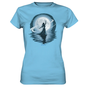 Nightfall Elegance Die Tänzerin im Mondlicht - Ladies Premium Shirt Bright Lights Arts