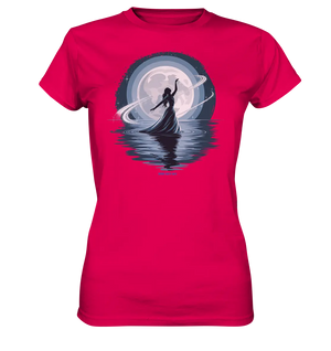 Nightfall Elegance Die Tänzerin im Mondlicht - Ladies Premium Shirt Bright Lights Arts