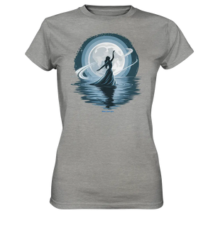 Nightfall Elegance Die Tänzerin im Mondlicht - Ladies Premium Shirt Bright Lights Arts