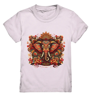 Ornamentaler Elefant: Kunstvolle Farbenpracht - Kids Premium Shirt Bright Lights Arts