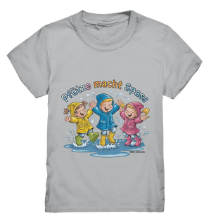 Pfützen-Spaß: Kinder im Regen - Kids Premium Shirt Bright Lights Arts